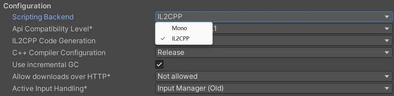 Unity IL2CPP